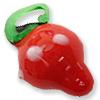 GLASS STRAWBERRY RED 50 PCS