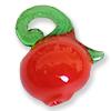 GLASS APPLE RED 50 PCS