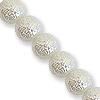PITTED PEARL 8MM WHITE +-55PCS