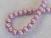 PITTED PEARL 8MM L.AMTHST 55PC