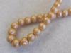 PITTED PEARL 8MM L.BROWN 55PCS