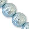 PITTED PEARL 12MM L.BLUE +-36P