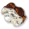 RONDELLE 8MM TOPAZ 10PCS