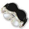 RONDELLE 8MM BLACK 10PCS