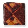 PRINTED WOOD 10MM SQR 100PCS