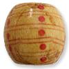 PRINTED WOOD 20MM ROUND 20PCS
