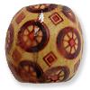 PRINTED WOOD 20MM ROUND 20PCS