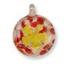 GLASS PEND.9 YELLOW 1PCS
