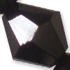 GLASS BICON 10MM BLACK 1STR
