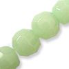 GLASS FACET 8MM AQUA 1 STRING