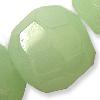 GLASS FACET 12MM AQUA 1STRING