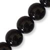 GLASS ROUND 8MM BLACK 1STRING