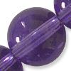 GLASS ROUND 12MM PURPLE 1STR