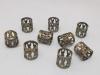 FILIGREE 8X8MM TUBE/KGP 100PCS