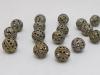 FILIGREE 8MM ROUND/KGP 50PCS