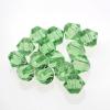 VCRYS 6MM MEDIUM GREEN 25PCS