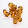 VCRYS 6MM AMBER 25PCS