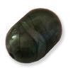 P.SWIRL 20MM OVAL OLIVE 100G