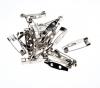 BROOCH 20MM NICKEL +/-100PCS
