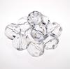 ACRYLIC 20MM RND FACET CL 24PC