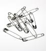 SAFETY PIN 32MM NICKEL +/-200P