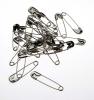 SAFETY PIN 22MM NICKEL +/-200P