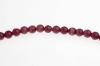 CATS EYE 8MM RND PURPLE 50PC STRING