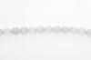 CATS EYE 8MM RND WHITE 50PC STRING