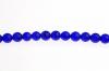 CATS EYE 6MM RND BLUE. 66PC STRING #3