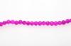 CRACKEL RND 6MM PURPLE 130PC GLASS STRING #15
