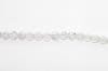 CRACKEL RND 8MM CLEAR 100PC GLASS STRING #1