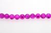 CRACKEL RND 10MM PURPLE 80PC GLASS STRING #15