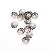 BEAD CAP 9MM PLATINUM 250PCS LEAD/NICKEL FREE