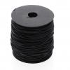 WAX CORD 70M BLACK 1.5MM #96
