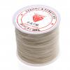 FLAT ELASTIC 0.5MM WHT 100M #14