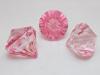 ACRYLIC PEND 36X32MM PNK 10P DIAMOND SHAPE #604