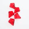 ACRYLIC PEND 26X22MM RED 20P TEARDROP SHAPE #631