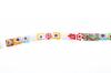 CHEVRON GLASS STRING SQUARE MIX STRING