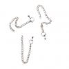 EXTENSION CHAIN PLAT. 20PCS LEAD & NICKEL FREE
