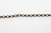 CHAIN 5X5MM ROUND 1M BRONZE