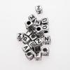 LETTER MIX 6MM CUBE SIL 600P ACRYLIC