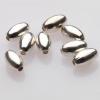 SS 4MM OVAL BEAD 10PCS