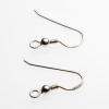 SS FISH HOOK WITH BALL 1 PAIR