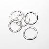 DONUT JUMPRING 23MM 10PCS ANTIQUE SILVER