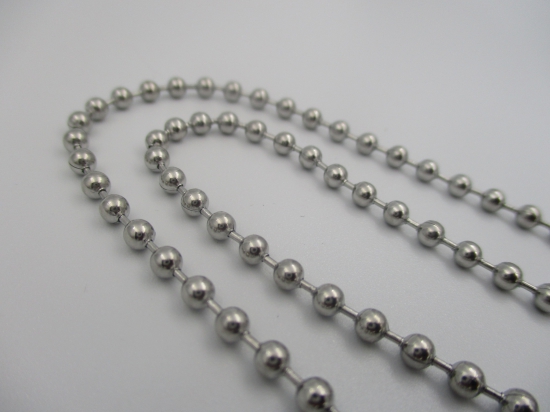 Stainless Steel 1m Chain 3mm Ball Chain 