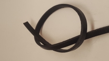 Leather Cord 2x5mm (1m) Black
