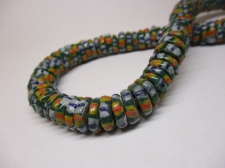 Ghana Trade African Beads +/-66cm 4x12mm