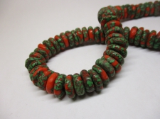 Ghana Trade African Beads +/-52cm 4x12mm