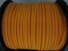 Flat Suede Cord 2.5mm Lt Orange 90m
