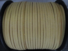Flat Suede Cord 2.5mm Mustard 90m